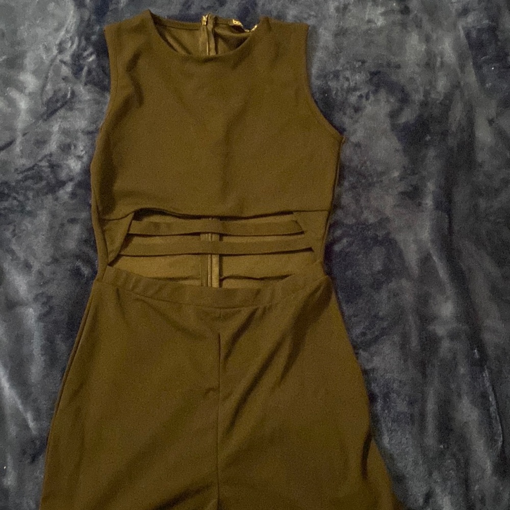 Boohoo cutout jumpsuit